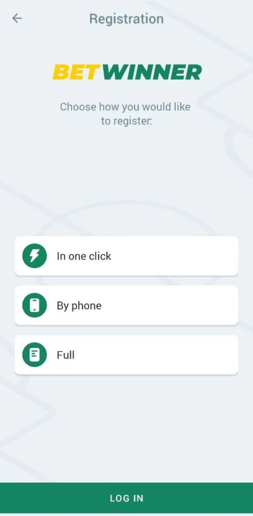 betwinner app registration
