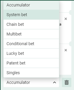 what is a system bet