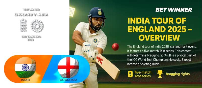 India Tour of England 2025 – Overview