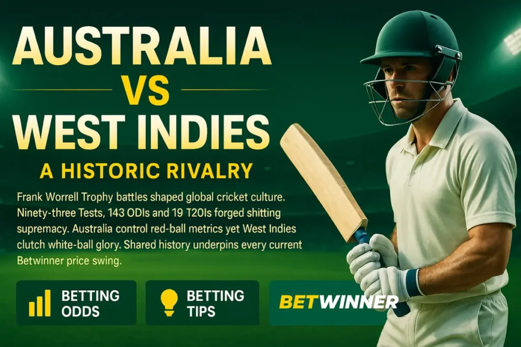 Australia vs West Indies – A Historic Rivalry