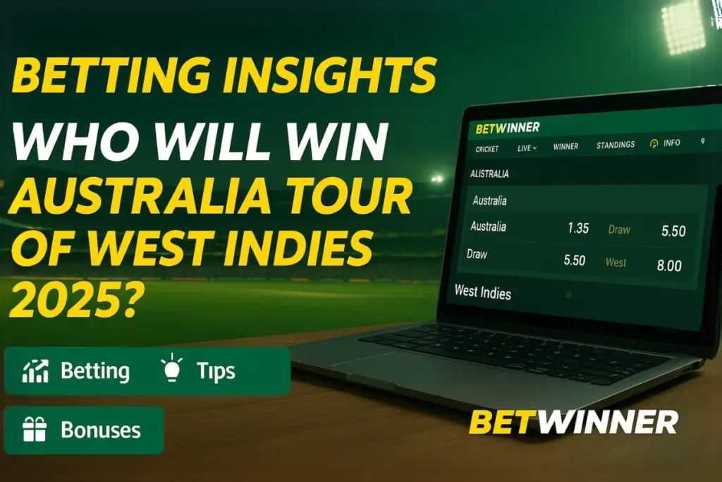 Betting Insights – Who Will Win Australia Tour of West Indies 2025?