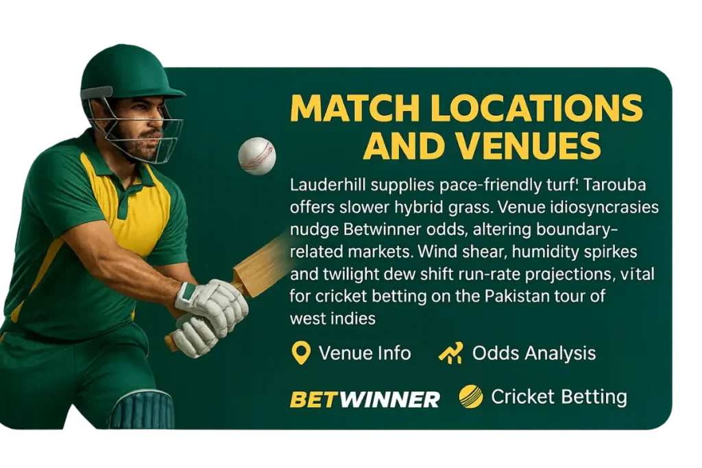 Match Locations and Venues