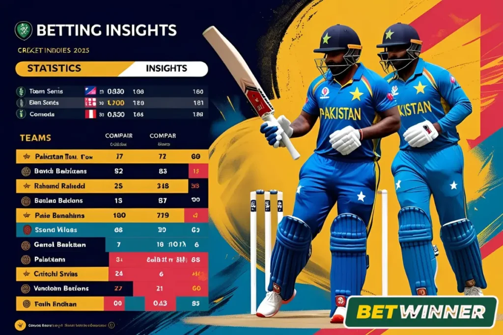 Betting Insights – Who Will Win Pakistan Tour of West Indies 2025?