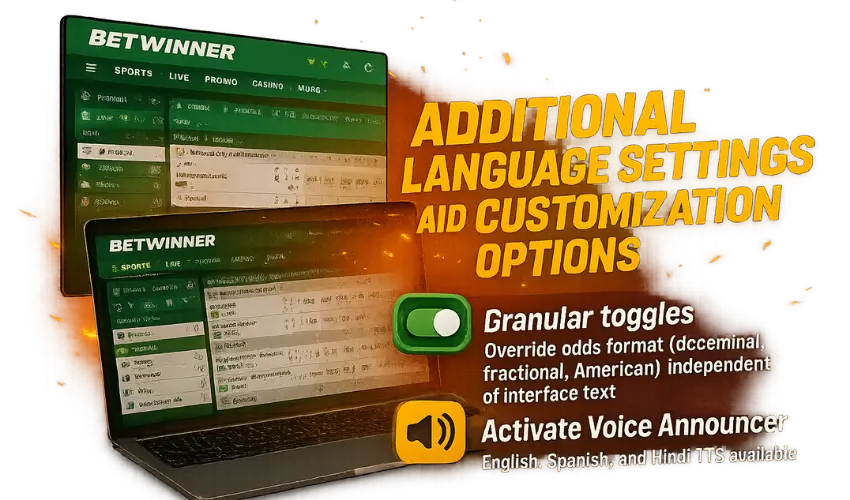 Additional Language Settings and Customization Options