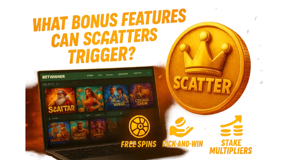What Bonus Features Can Scatters Trigger?
