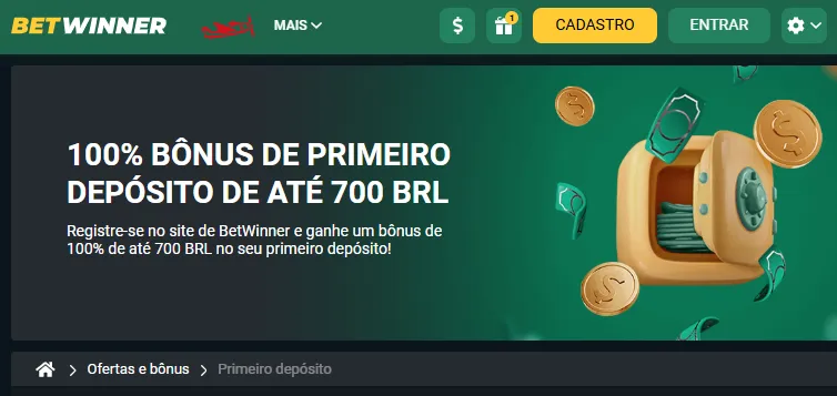 Bônus de Primeiro Depósito