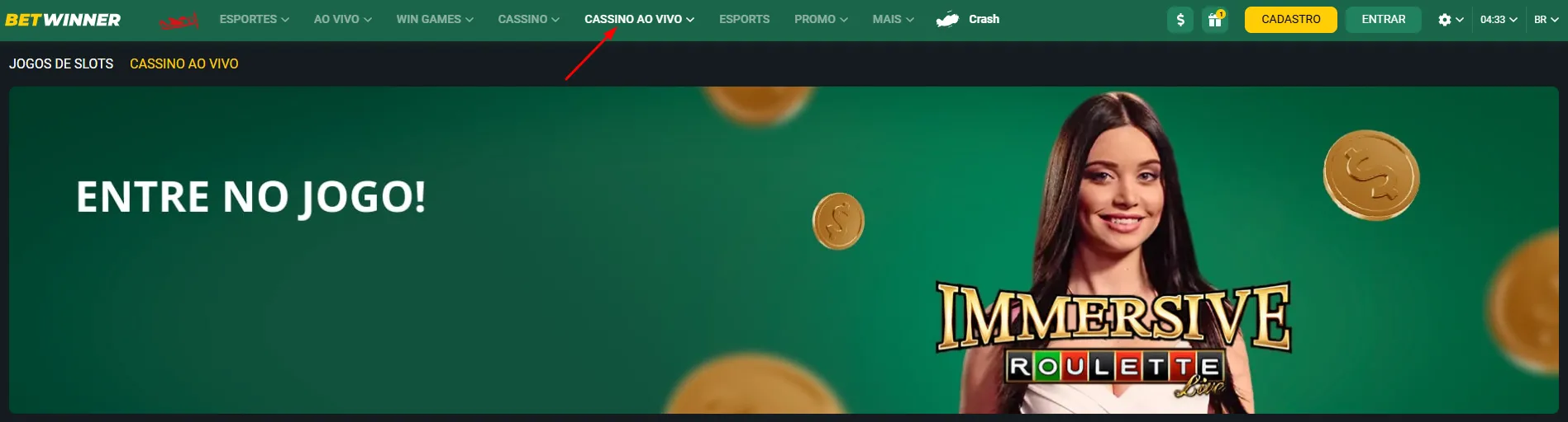 Cassino ao Vivo