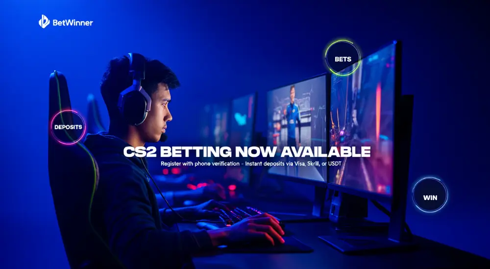 Доступ к ставкам CS2 на Betwinner