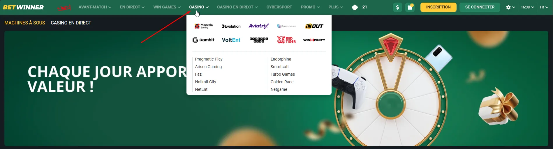 Casino Jouez aux Meilleurs