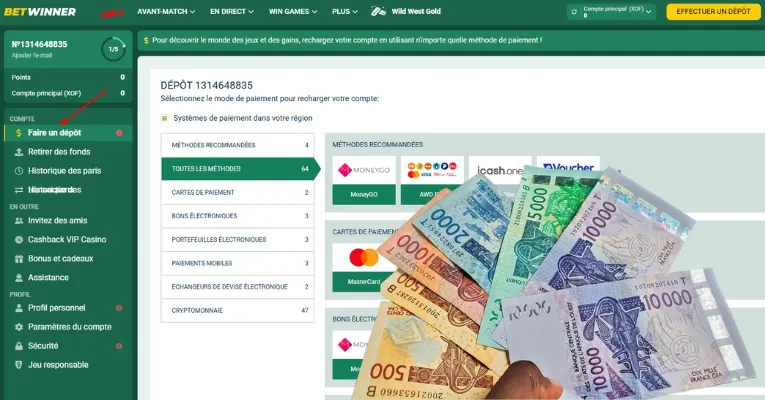 Comment Déposer des Fonds