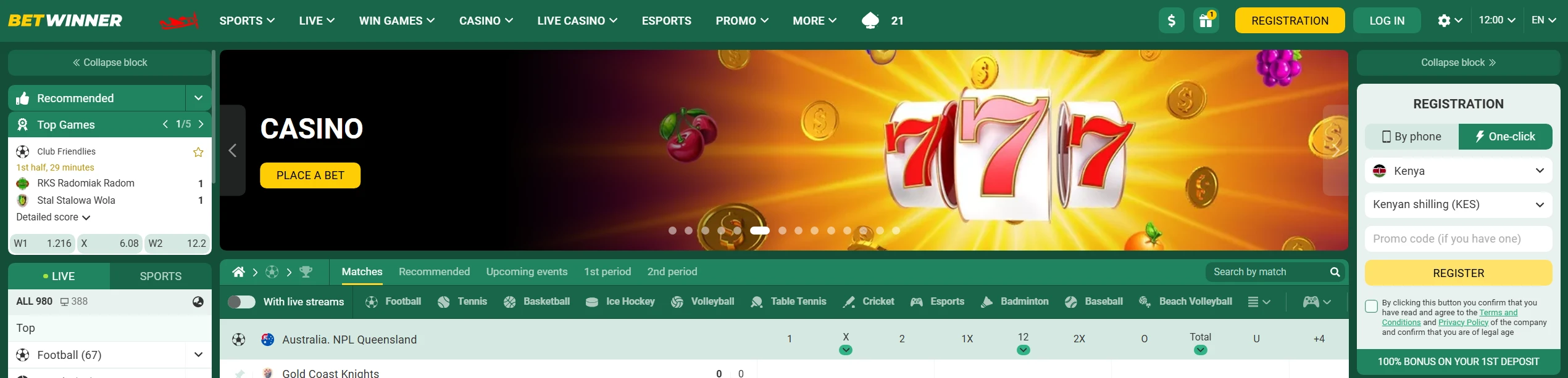Betwinner Kenya