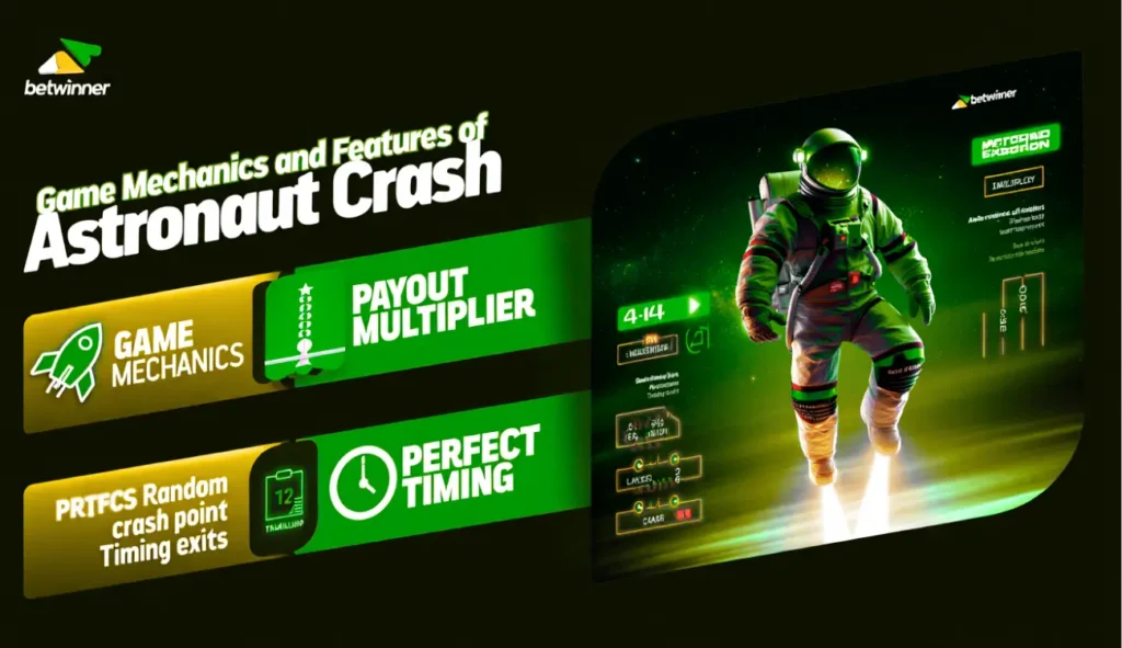 Game Mechanics and Features of Astronaut Crash