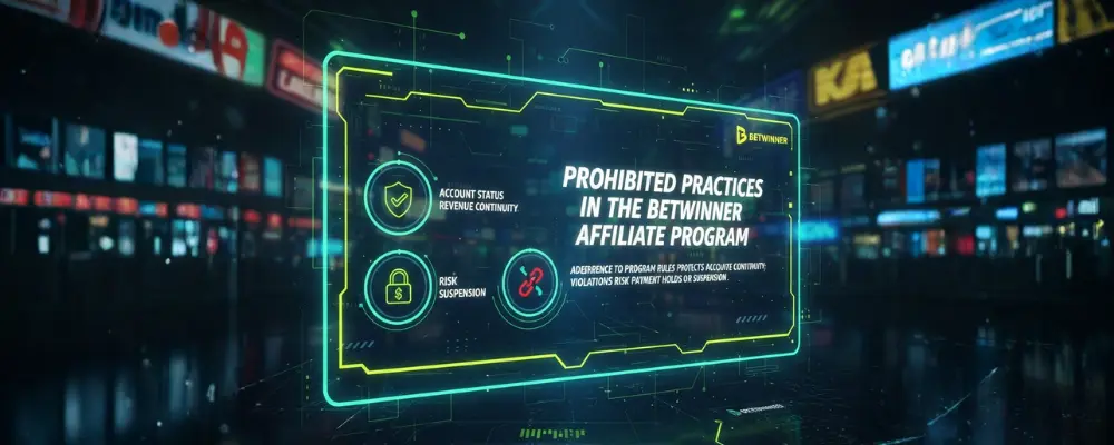 Prohibited Practices in the Betwinner Affiliate Program
