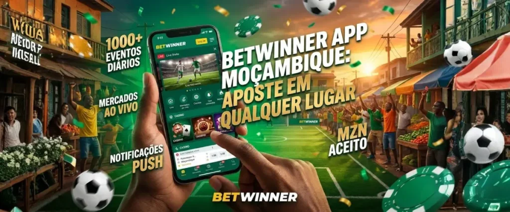 Betwinner App Moçambique: Aposte em qualquer lugar