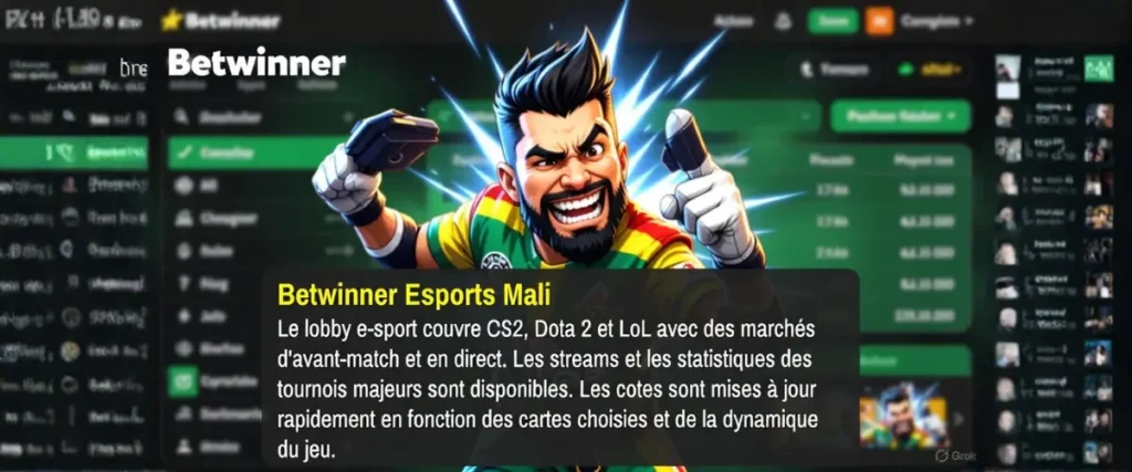 Betwinner Esports Mali
