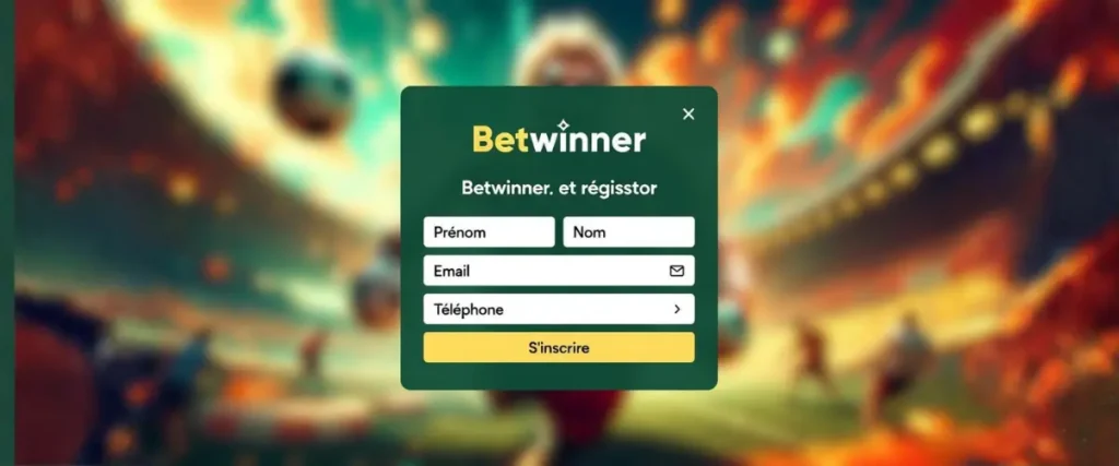 Comment créer un compte sur Betwinner Mali