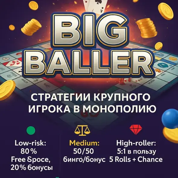 Стратегии крупного игрока в монополию