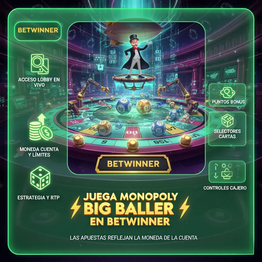 Juega a Monopoly Big Baller en Betwinner