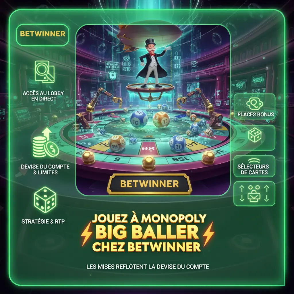 Jouer à Monopoly Big Baller sur Betwinner