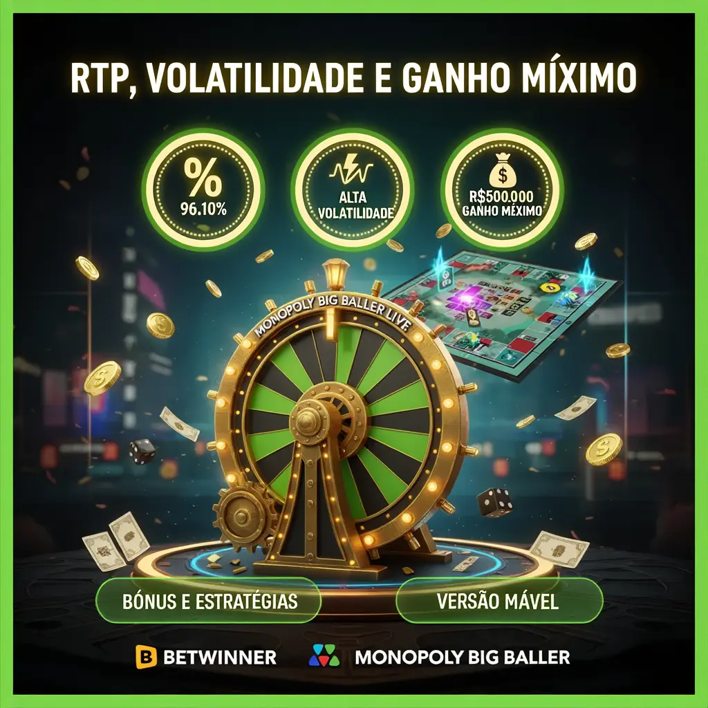 RTP, volatilidade e ganho máximo