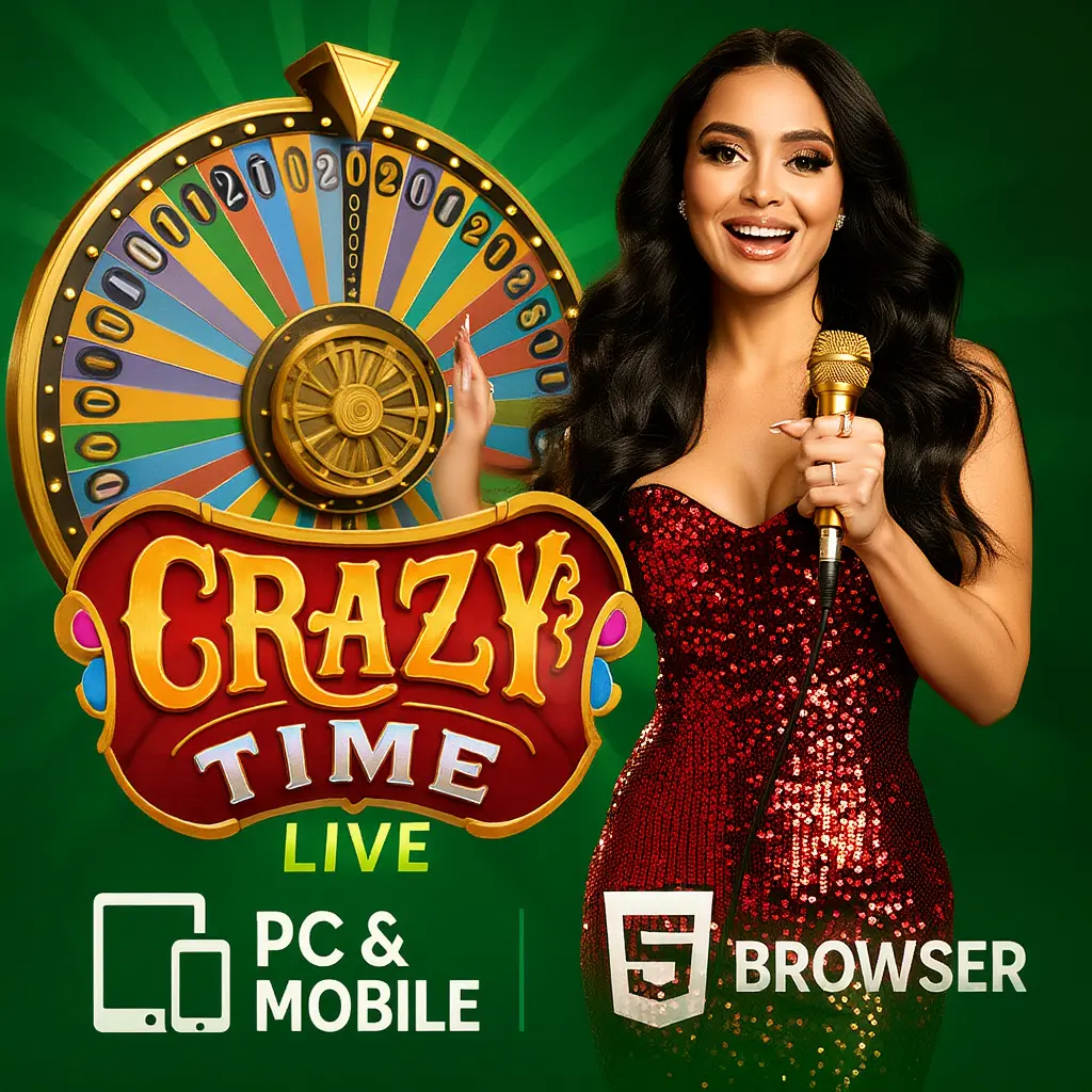 Техническая и мобильная информация Crazy Time