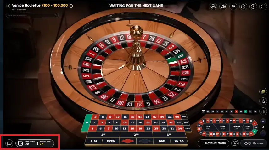 Интерфейс игр казино