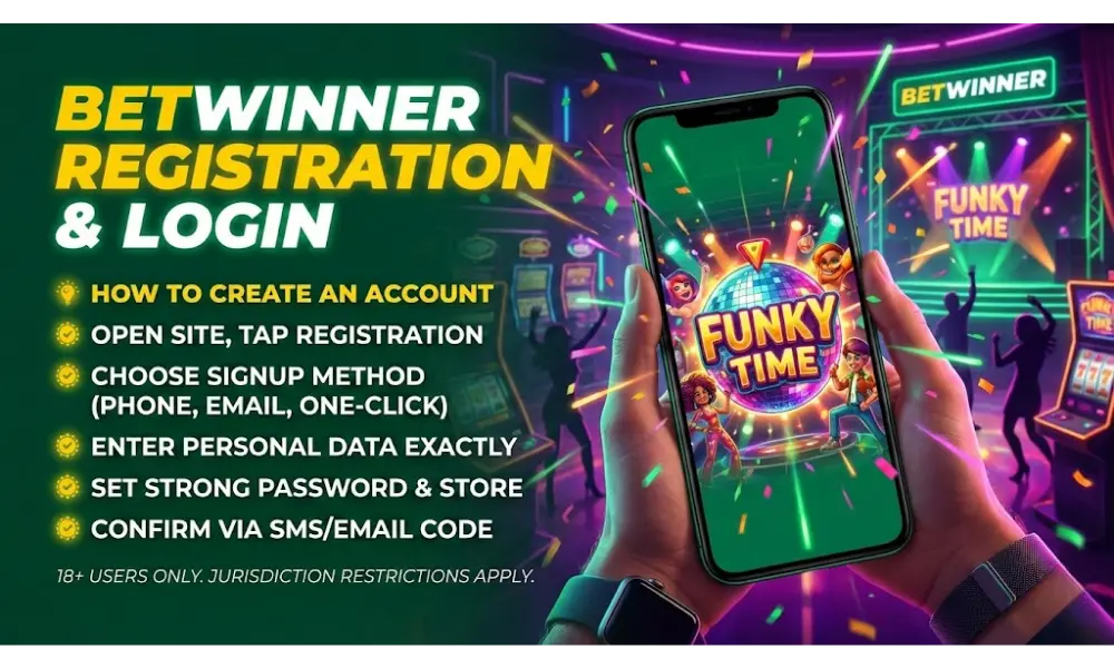 Cadastro e login no Betwinner