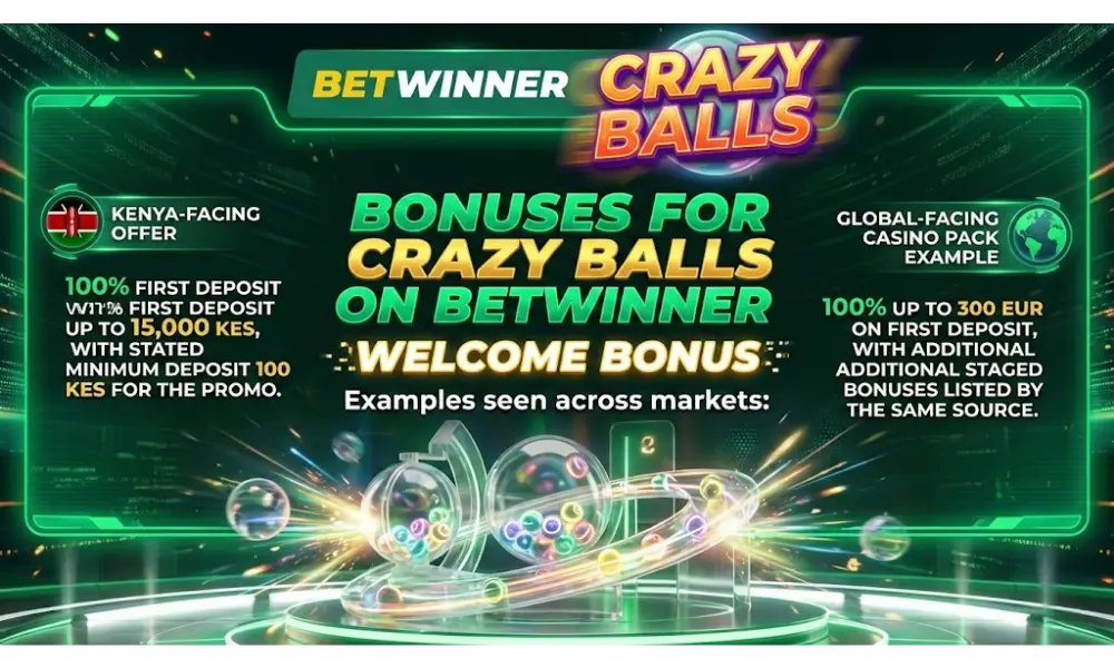 Bonuses for Crazy Balls on Betwinner