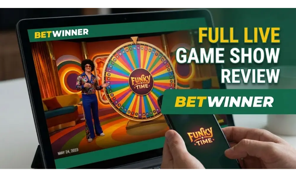 Funky Time na Betwinner — Análise completa do programa de jogos ao vivo