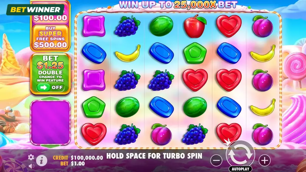Sweet Bonanza Candyland on Mobile