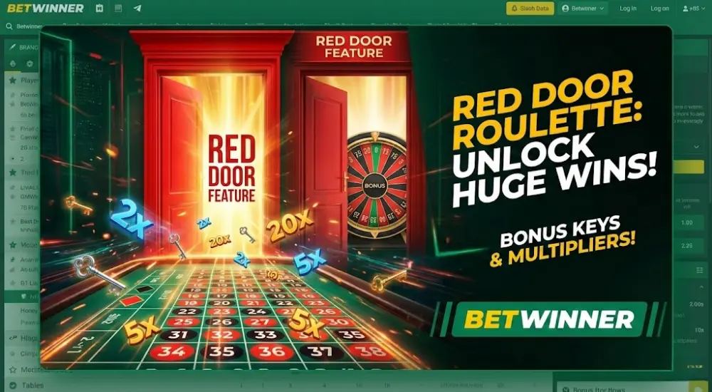 Fonctionnalité Clés bonus, multiplicateurs et porte rouge