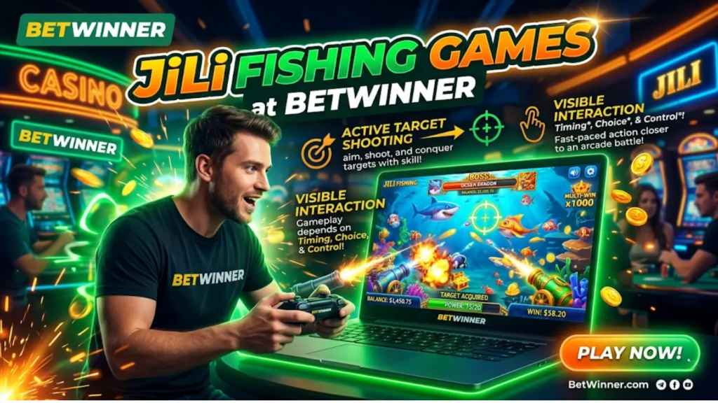 Рыболовные игры Jili на BetWinner