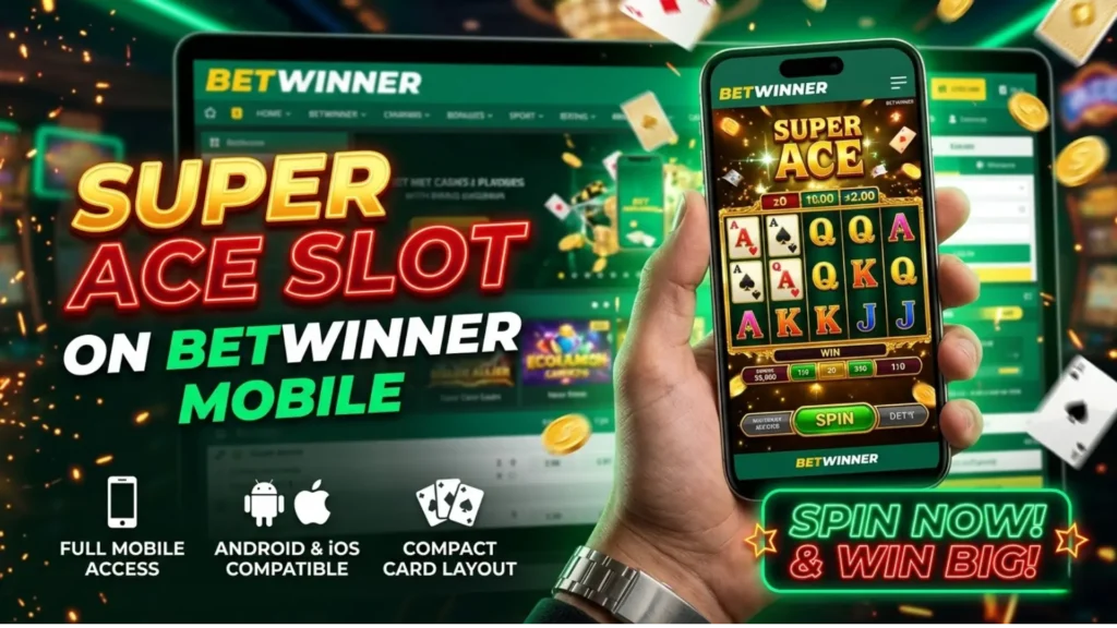 Playing Super Ace Slot on Mobile via Betwinner
