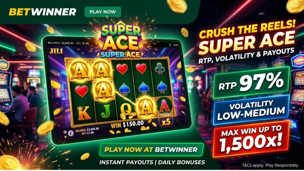 Super Ace RTP, Volatility and Payouts