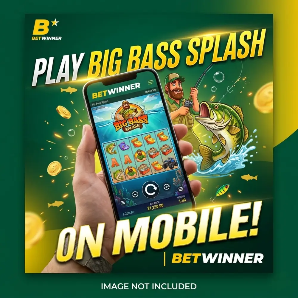 Играю в Big Bass Splash на мобильном телефоне