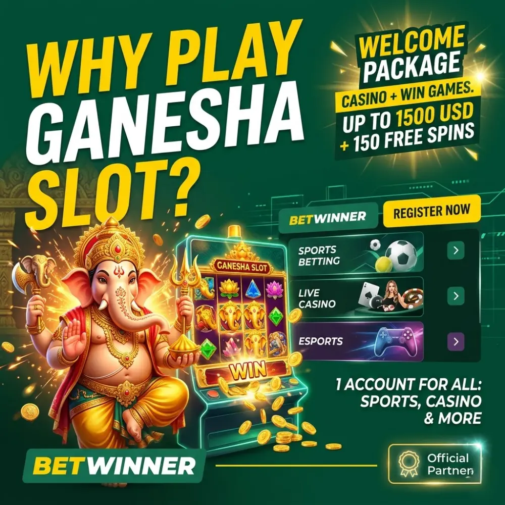 Por que jogar no caça-níquel Ganesha na BetWinner?
