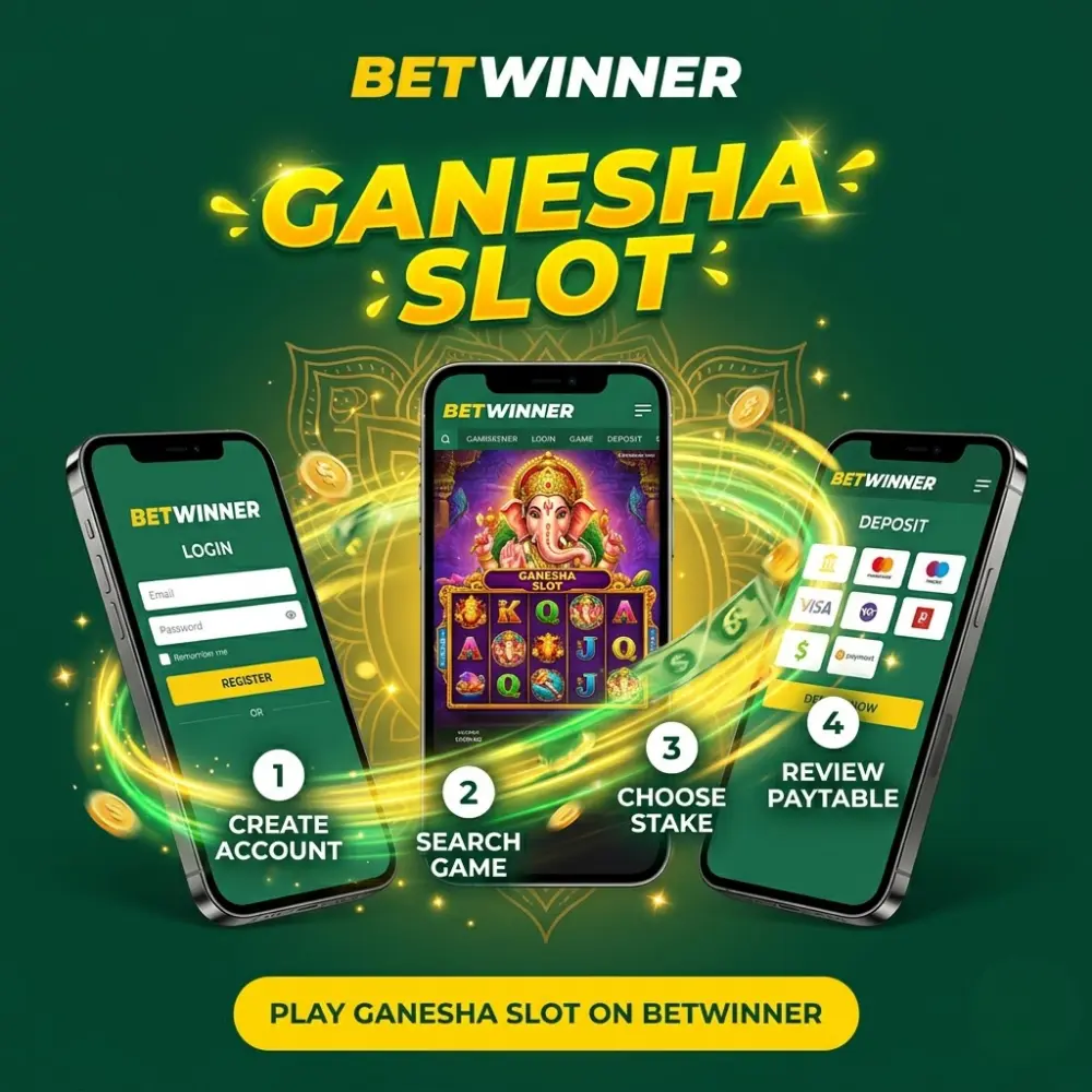 Como jogar o caça-níquel Ganesha na BetWinner