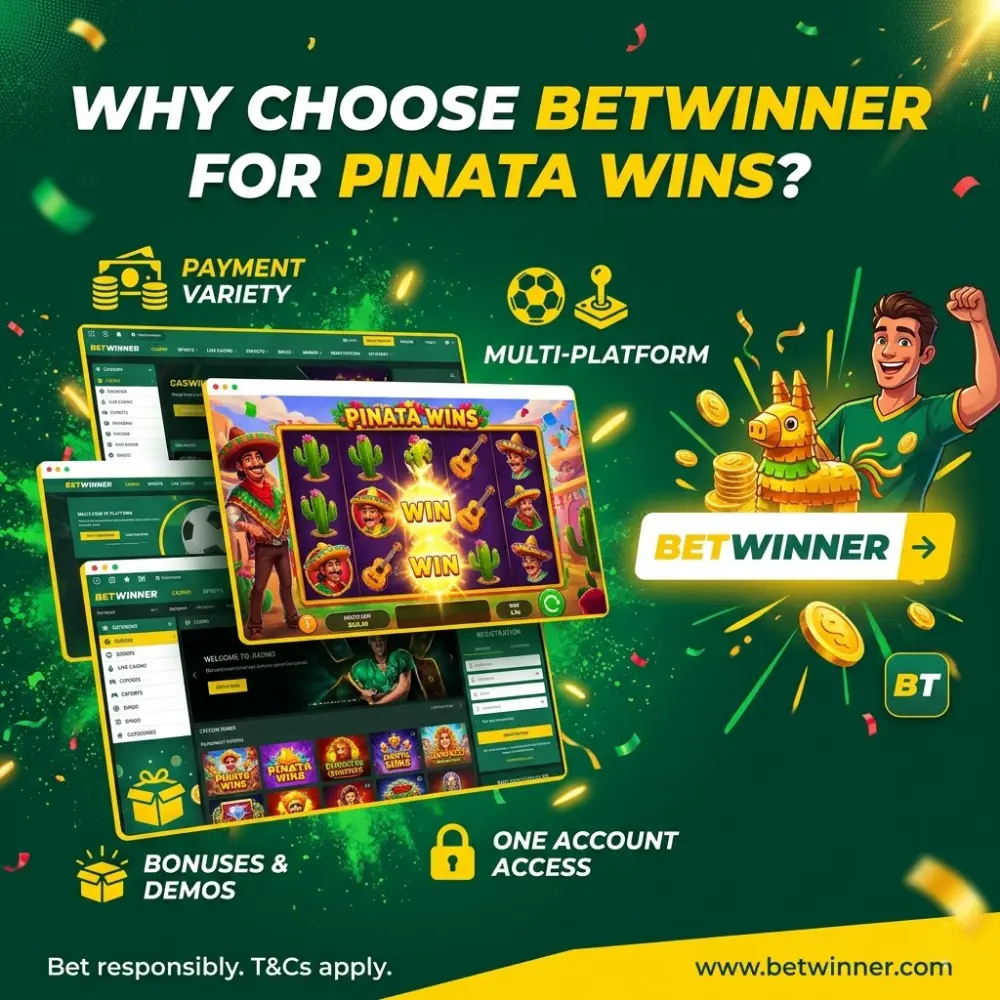¿Por qué elegir Betwinner para ganar en la piñata?