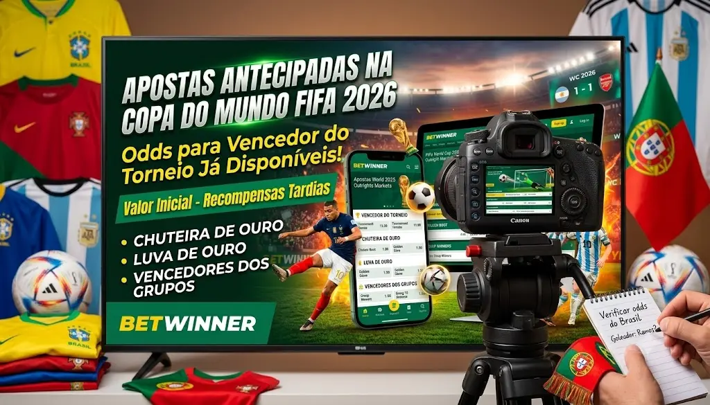 Apostas de vencedor da Copa do Mundo FIFA 2026 na BetWinner