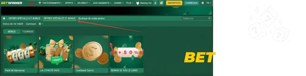 Casino Accueillir Paquet