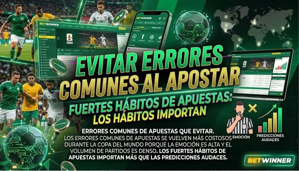 Errores comunes en las apuestas que debes evitar