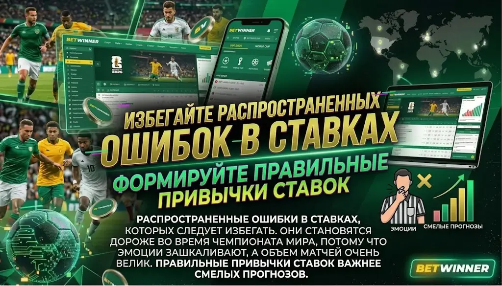 Распространенные ошибки в ставках, которых следует избегать