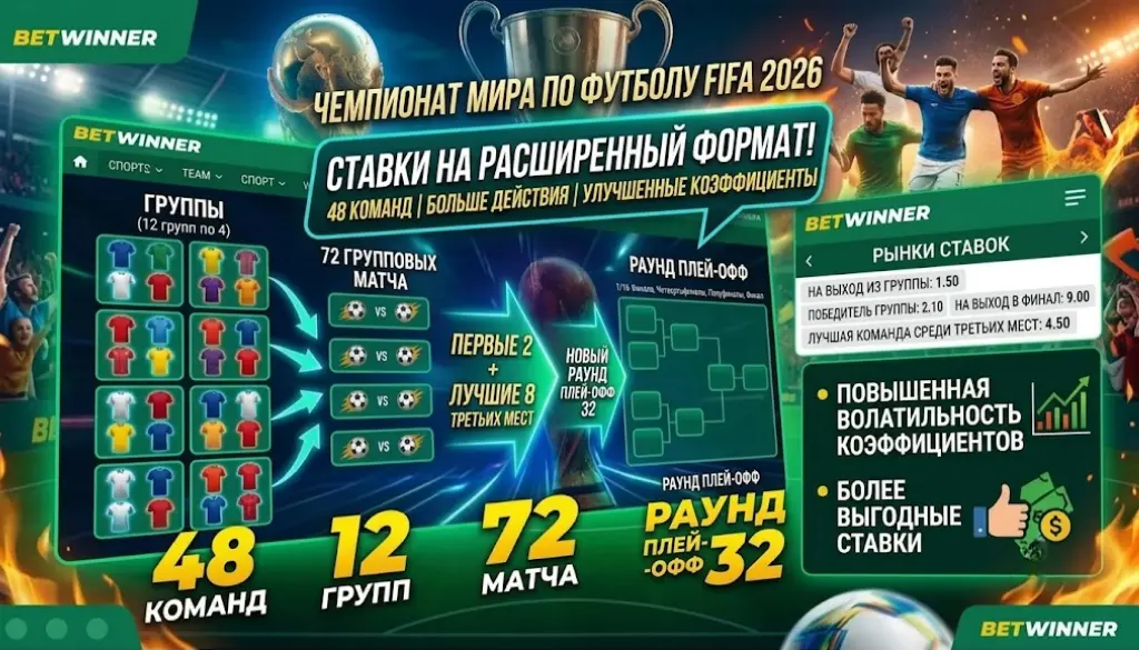 Формат турнира Чемпионата мира по футболу FIFA 2026