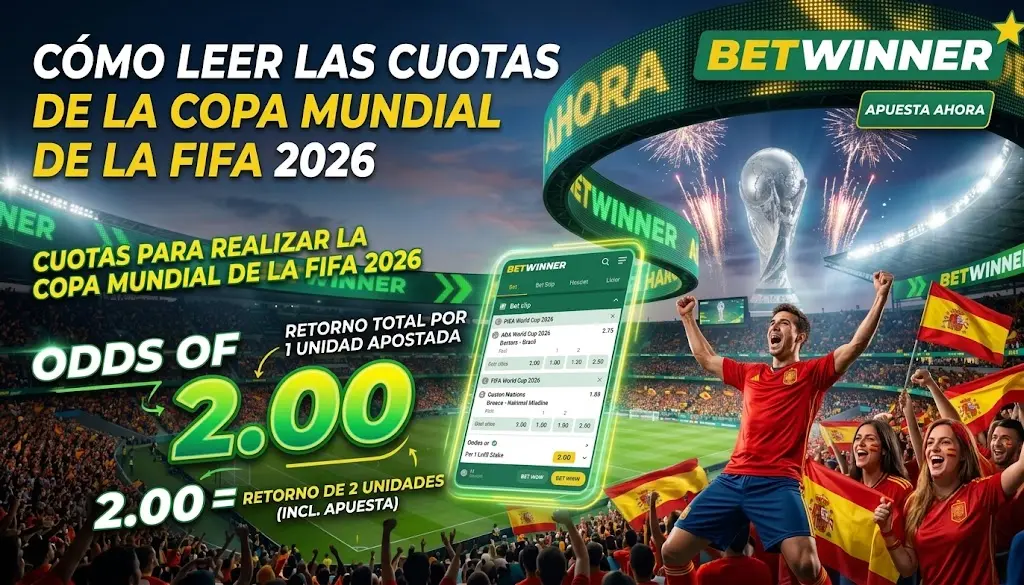How to Read FIFA World Cup 2026 OddsCómo interpretar las cuotas de la Copa Mundial de la FIFA 2026