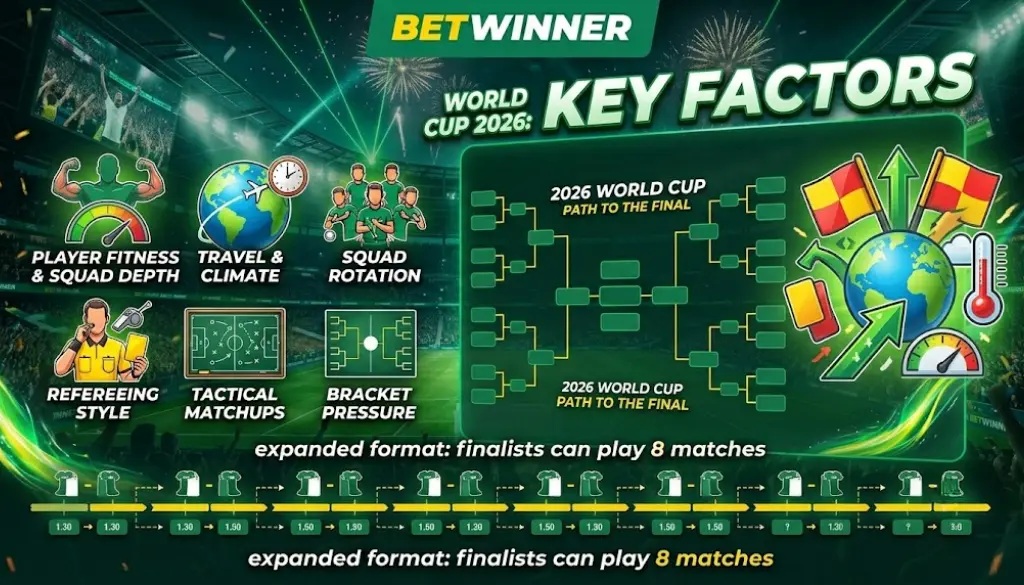 Key Factors That Could Shape FIFA World Cup 2026 Results on BetWinner