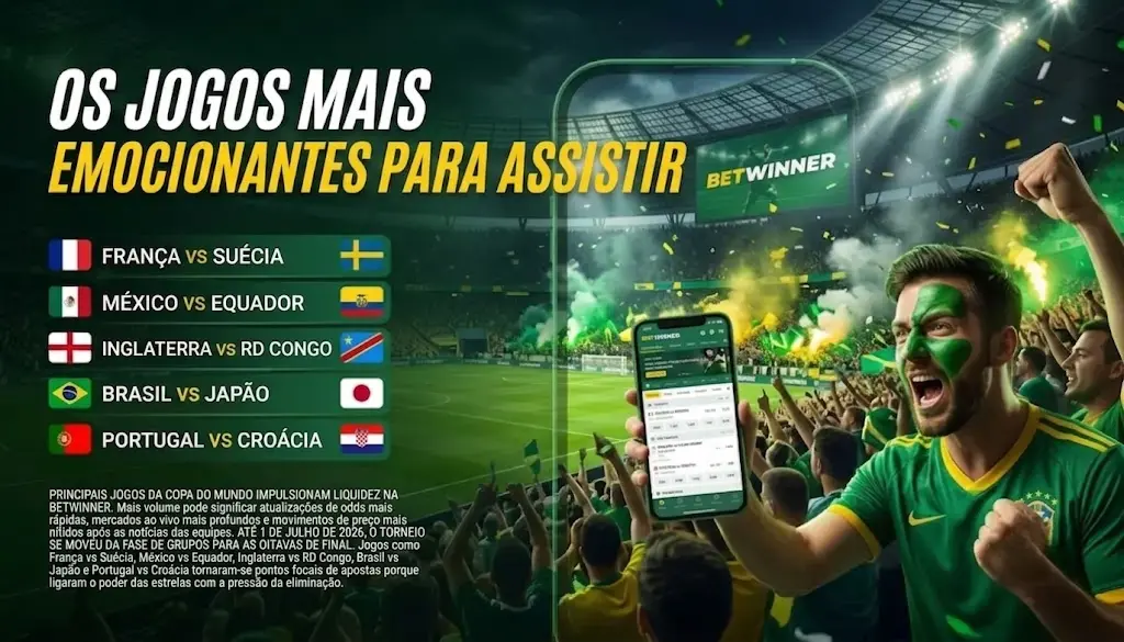 Os jogos mais emocionantes para assistir