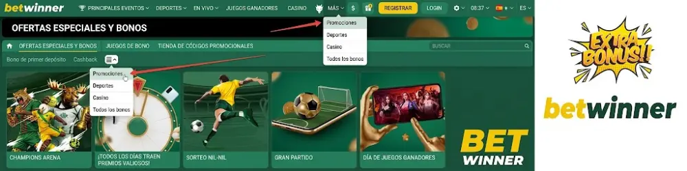 Regular Promociones y Depósito Bonificaciones