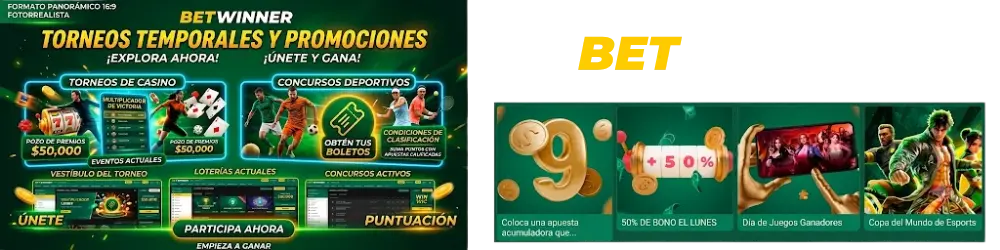 Temporario Torneos y Promociones ( Actuales) Eventos y Loterías )