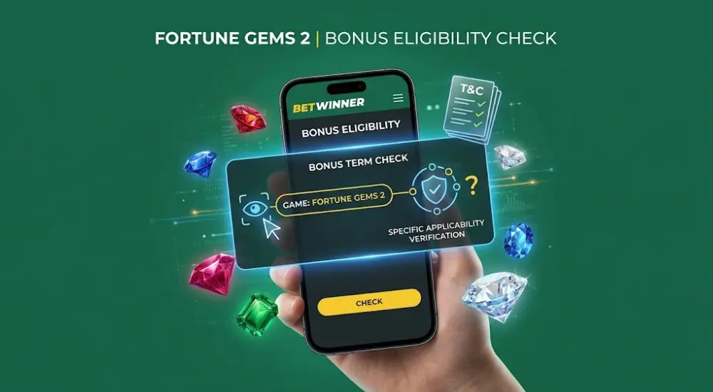 Bonos de BetWinner para Fortune Gems 2