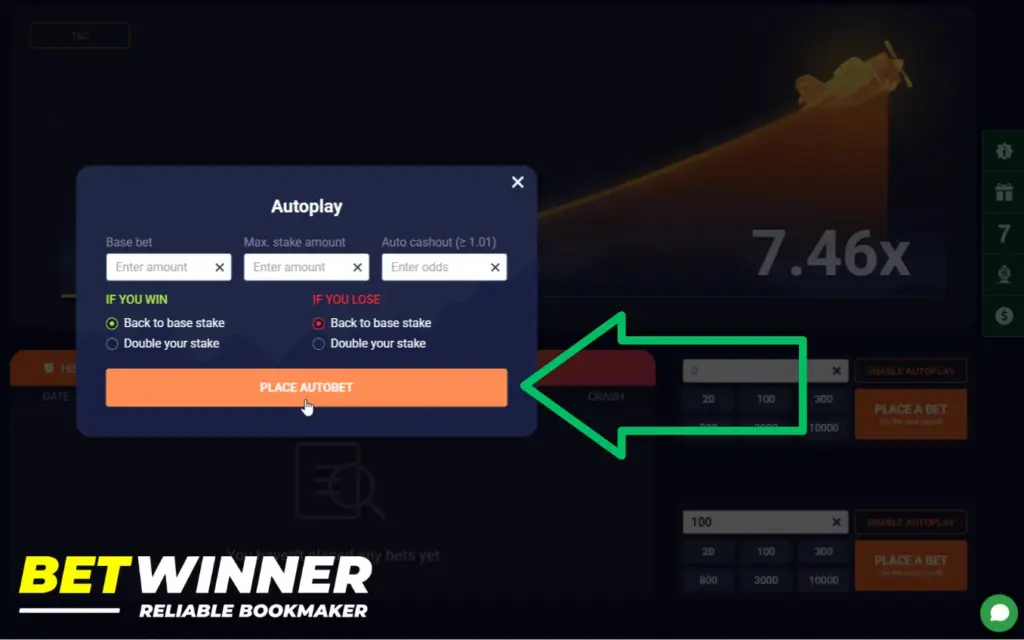 How to Enable Autobet